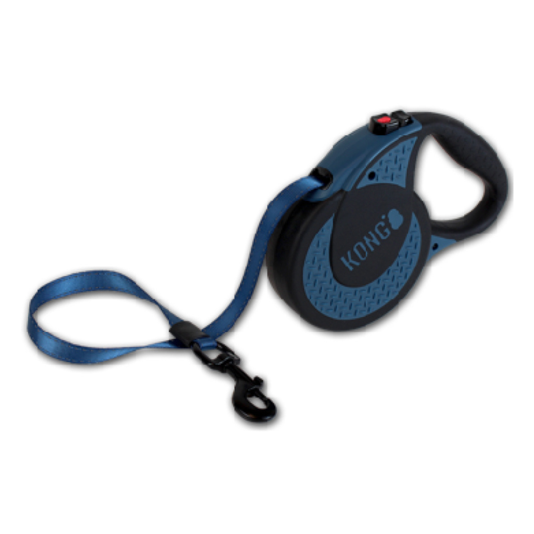 KONG Retractable Leash Ultimate Blue XL 5m 70kg mutts.ie